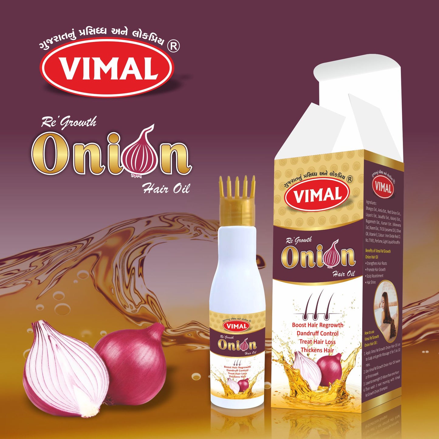 o) Onion Hair Oil