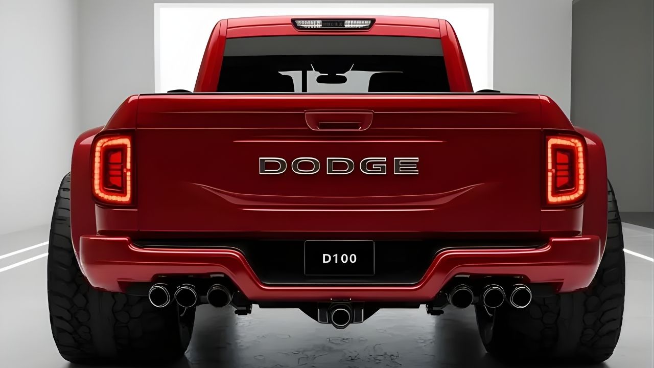 Dodge D100 Vintage Pickup 2026: tradición y rendimiento en una pickup única